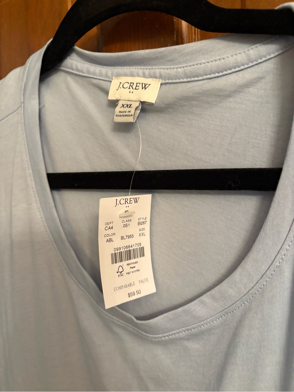 J. Crew 3 piece bundle, 2 XXL dresses NWT and one 2X shirt also NWT - Picture 7 of 11
